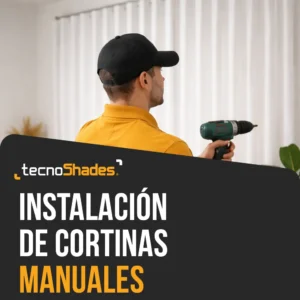 Instalación Cortinas Manuales