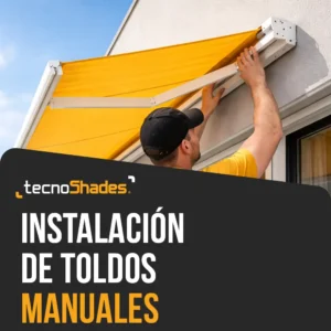 Instalación Toldo Manual
